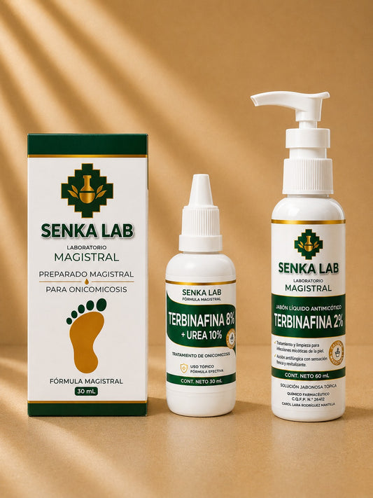 TERBINAFINA 8%+ JABÓN ANTIMICÓTICO(TES)